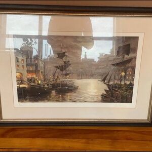 Gordon Lee - Harbour Lights, Limited Edition Prnt